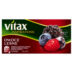 Vitax Herbata Inspiracje Owoce Leśne 20S