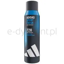 adidas Sport Fresh antyperspirant w sprayu dla mężczyzn zapewniający długotrwałą świeżość, 150 ml