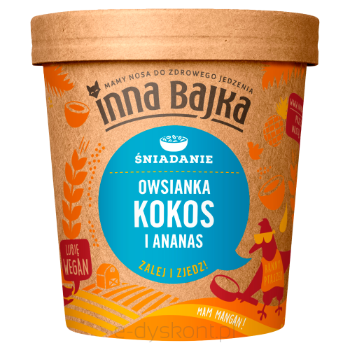 Inna Bajka Owsianka Kokos Ananas 70G