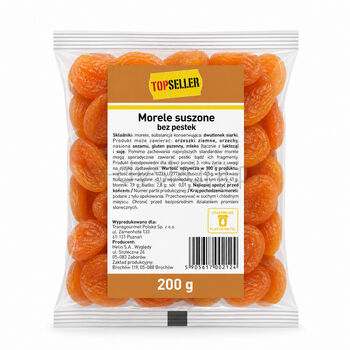 Morele suszone 200 g TOPSELLER