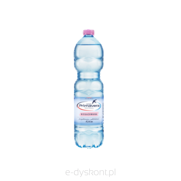 Woda Primavera Niegazowana Pet 1,5L <br>(Paleta 600 szt.)