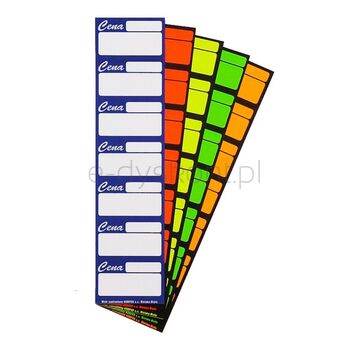 Korfed Cenówki Samoprzylepne &Quot7&Quot Mix X 20 Szt.