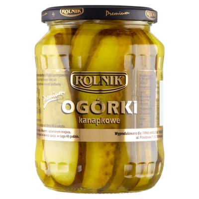 Rolnik Ogórki Kanapkowe 720 Ml