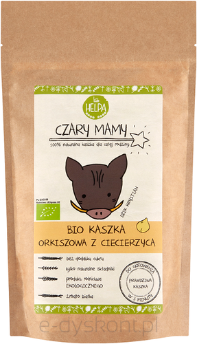 Kaszka Orkiszowa Z Ciecierzycą Bio 200 G - Helpa [BIO]