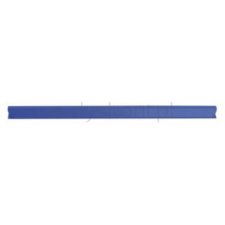 Donau Listwa zaciskająca, PVC, A4, 8mm, do 80 kartek, niebieska