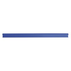 Donau Listwa zaciskająca, PVC, A4, 8mm, do 80 kartek, niebieska