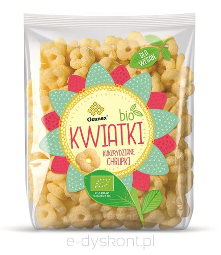 Chrupki Kukurydziane Kwiatki Bio 80 G - Granex [BIO]