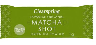 Clearspring Matcha Japońska Premium Grade (Sproszkowana) Bio 1 G