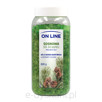 On Line Sól Do Kąpieli Sosnowa 800G