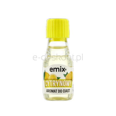 Emix Aromaty spożywcze do ciast, tortów, kremów cytrynowy 10 ml