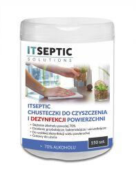 Itseptic Chusteczki Do Czyszczenia I Dezynfekcji Powierzchni 150Szt.