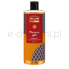 On Line olejkowy Senses Żel pod prysznic MOROCCAN GOLD 500ML