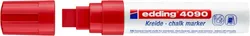 Edding Marker kredowy e-4090 4-15 mm, czerwony