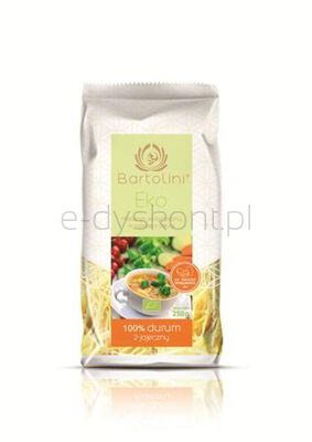 Bartolini Makaron Durum 2-Jajeczny Krajanka Średnia Bio 250 G