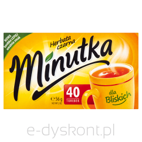 Minutka Herbata Czarna 40 Torebek, 56 G