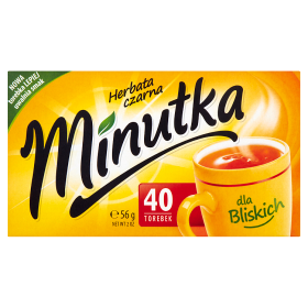 Minutka Herbata Czarna 40 Torebek, 56 G