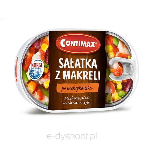 Contimax Sałatka Z Makreli Po Meksykańsku 170G