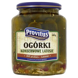 Provitus Ogórki Konserowe Latosie  640G