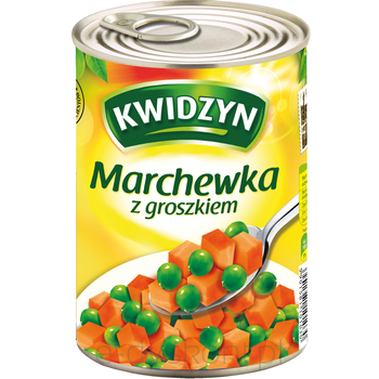 Kwidzyn Marchewka Z Groszkiem 400 G