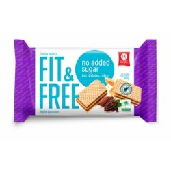 Wafle Fit&Free bez dodatku cukrów kakaowe 95 g