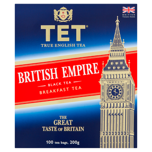 Tet Herbata Miesznaka British Empire Black 100 Torebek X 2G