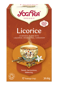 Herbatka Z Lukrecją (Licorice) Bio (17 X 1,8 G) 30,6 G - Yogi Tea [BIO]