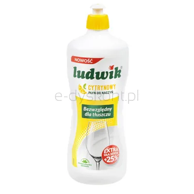 Płyn do naczyń LUDWIK, cytryna, 900g