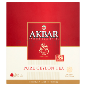 Akbar Herbata Ceylon 100 Torebek x2G