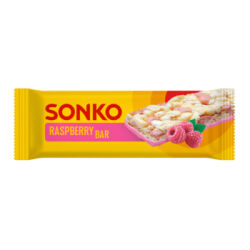 SONKO Baton kukurydziano-ryżowy o smaku maliny 11g