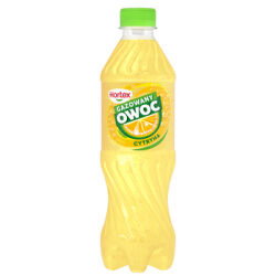 Hortex Gazowany Owoc Napój o smaku cytrynowym 1,5l SK