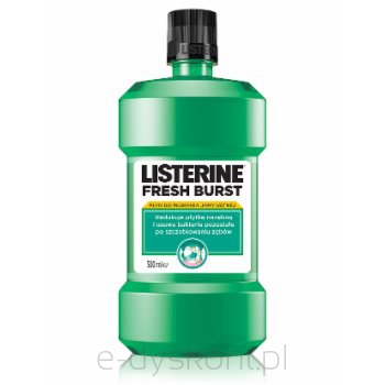 Listerine Płyn Do Płukania Jamy Ustnej Freshburst 500 Ml