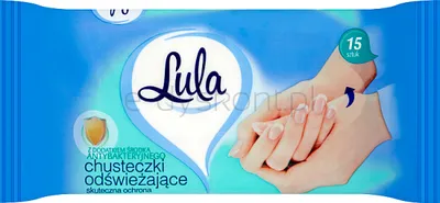 Lula Chusteczki Odświeżające Antybakteryjne 15 Szt.