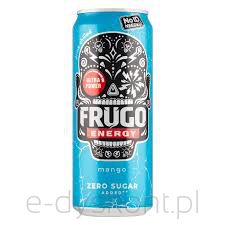 Frugo Energy Mango Zero Sugar 330ml