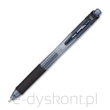 Pentel Cienkopis kulkowy EnerGel 0,5 mm BLN105 - czarny x 2