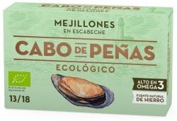 Cabo De Penas Małże Marynowane Bio 111 G