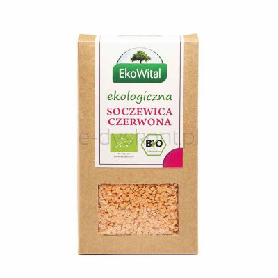 Ekowital Soczewica Czerwona Bio 500 G