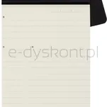Notes reporterski PRO PAD Moleskine P (9x14 cm), 96 stron, czarny - 3