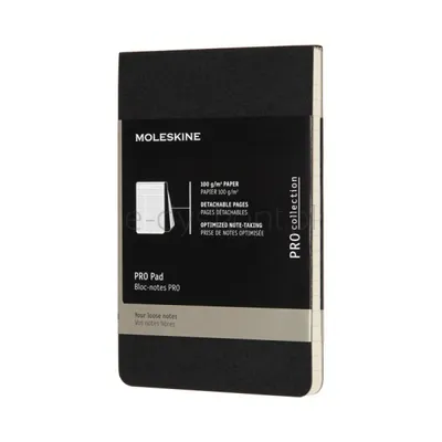 Notes reporterski PRO PAD Moleskine P (9x14 cm), 96 stron, czarny