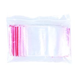Office Products Torebka Strunowa Ldpe, 70X100Mm, 100Szt., Transparentna