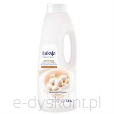 Luksja Creamy & Soft Kremowy płyn do kąpieli Mleczko bawełniane i Prowitamina B5 1500 ml