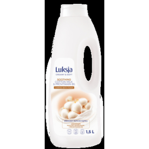 Luksja Creamy & Soft Kremowy płyn do kąpieli Mleczko bawełniane i Prowitamina B5 1500 ml