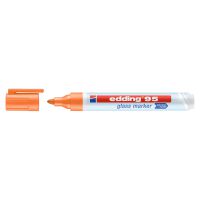 Edding Marker do powierzchni szklanych E-95 1,5-3 mm, pomarańczowy [BIURO]