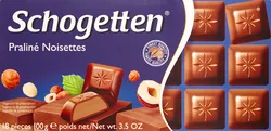 Schogetten Czekolada Praline Noisettes 100G
