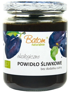 Powidła Ze Śliwki Węgierki Bez Dodatku Cukru Bio 270 G - Batom [BIO]