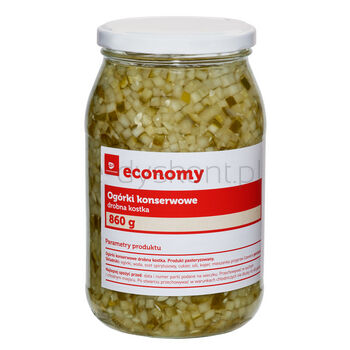 Tge Ogórki konserwowe drobna kostka 860g/500g