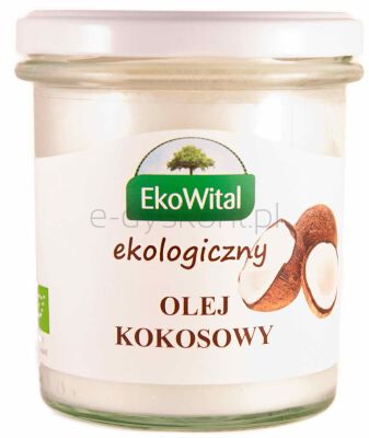Ekowital Olej Kokosowy Bio 240 G