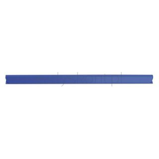 Donau Listwa zaciskająca, PVC, A4, 6mm, do 60 kartek, niebieska