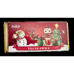 Bałtyk Czekolada Nadziewana Truskawka 148G