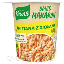 Knorr Danie Makaron Smietana Z Ziołami 59G