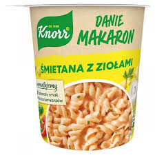 Knorr Danie Makaron Smietana Z Ziołami 59G